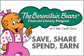 Berenstain Bears Obee Credit Union in Olympia Financial Literacy Program