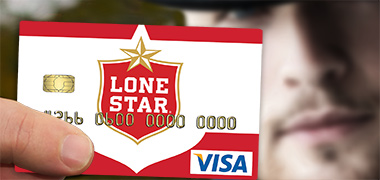 Lone Star Beer Visa Credit Card