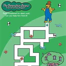 Berenstain Bears Activities 02 - Papa Bear Maze