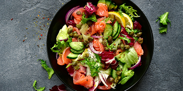 Smoked Salmon Salad