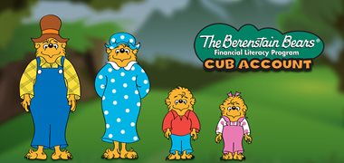 Berenstain Bears Cub Accounts - Savings Account for Kids