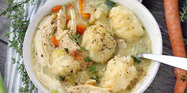 Easy Chicken and Dumplings - OBee Credit Union in Olympia Wa