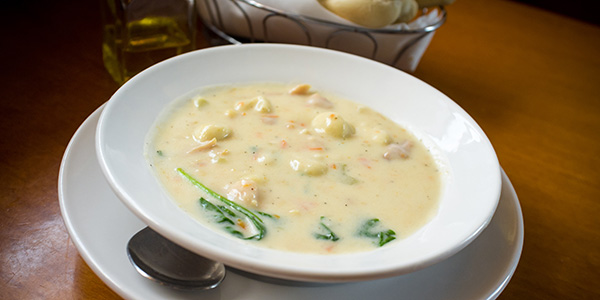 Olive Garden Chicken & Gnocchi Soup - OBee Credit Union in Olympia Wa