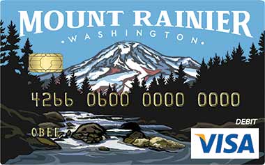 Mount Rainier Debit Card