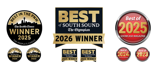 Best Credit Union in Washington State by Seattle Times, Showcase Magazine, and Forbes
