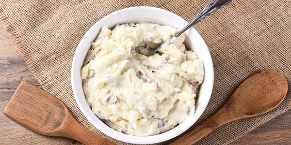 Garlic Sour Cream Mashed Potatoes